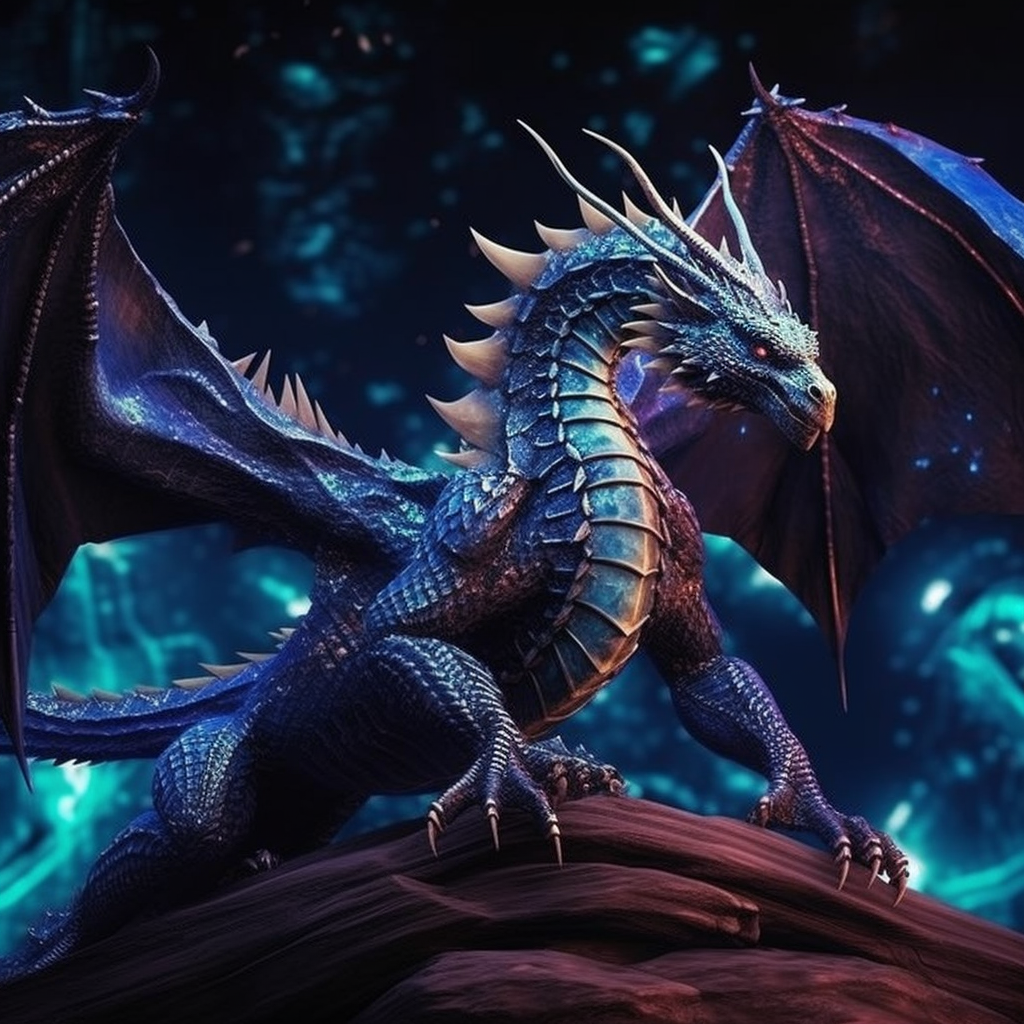 Dragon AI Generated Digital File Download